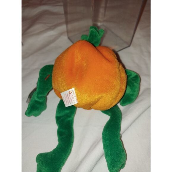 Ty Beanie Baby 9" PUMKIN  DOB: October 31, 1998 - Picture 3 of 7